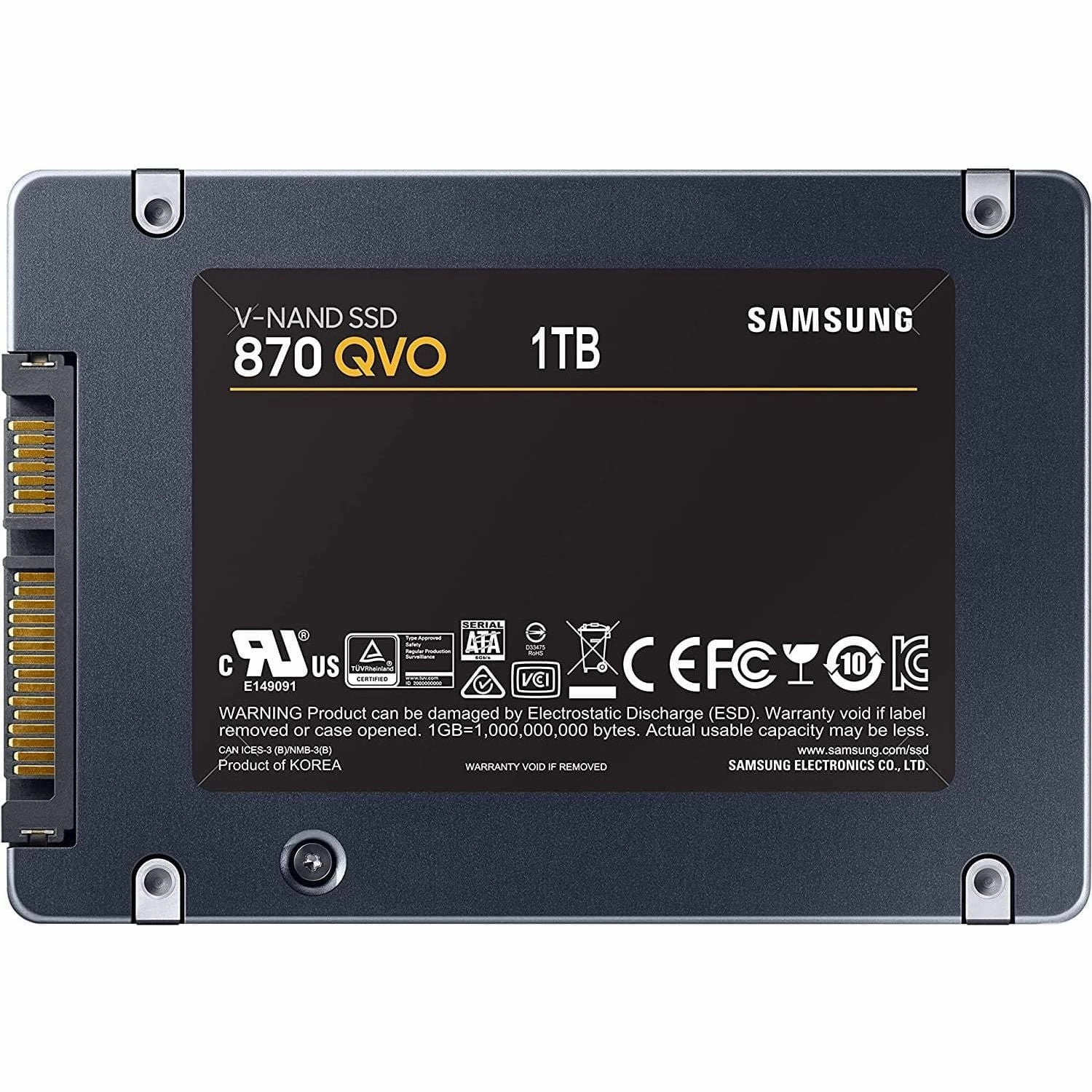 Samsung 870 QVO 1TB SSD Internal Hard Drive MZ-77Q1T0