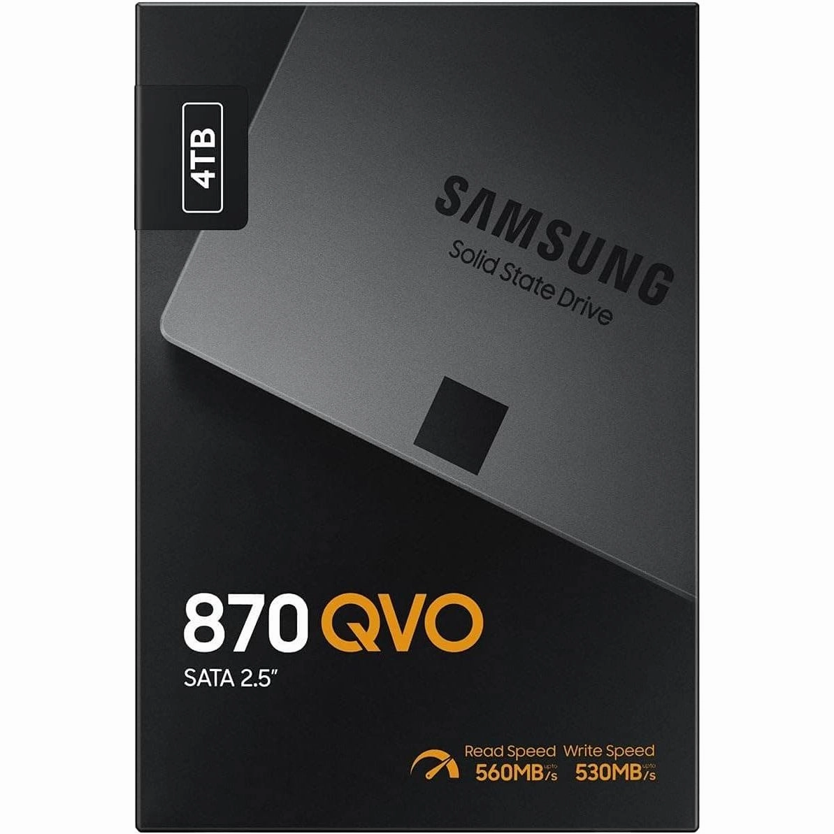 Samsung 870 QVO 4 TB SATA 2.5 Inch Internal Solid State Drive SSD (MZ-77Q4T0)