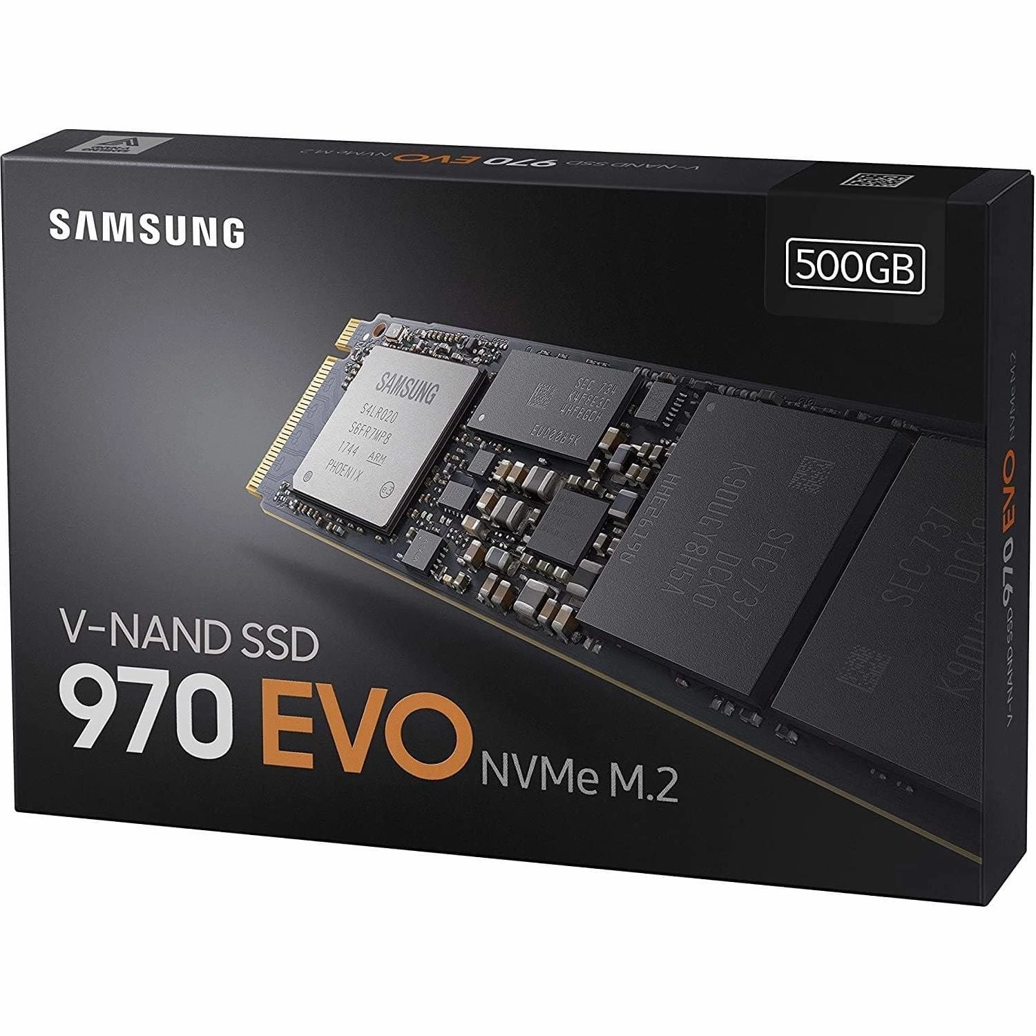 Samsung 970 EVO 500 GB PCIe NVMe M.2 (2280) Internal Solid State Drive (SSD) (MZ-V7E500)