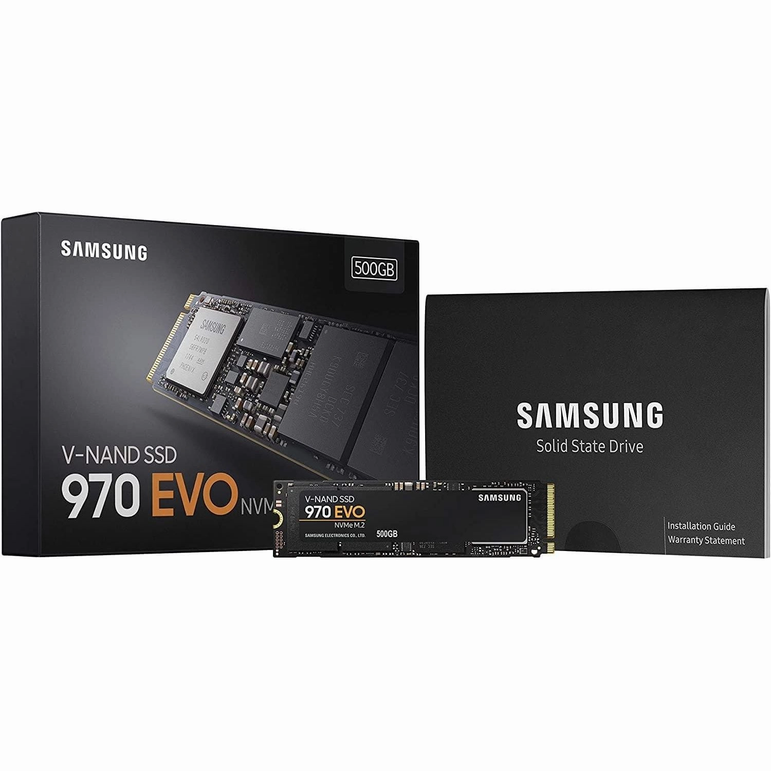 Samsung 970 EVO 500 GB PCIe NVMe M.2 (2280) Internal Solid State Drive (SSD) (MZ-V7E500)