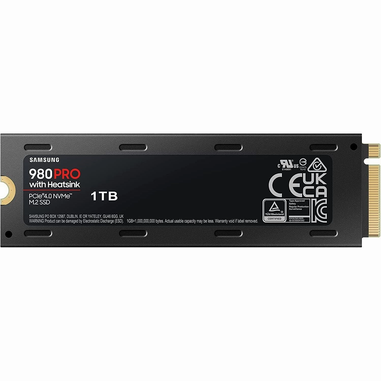 Samsung 980 PRO with Heatsink 1TB SSD for PS5 & PC