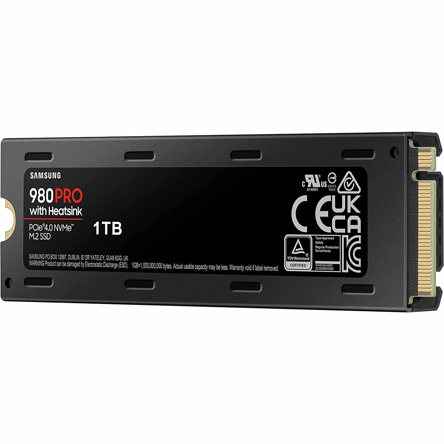 Samsung 980 PRO with Heatsink 1TB SSD for PS5 & PC