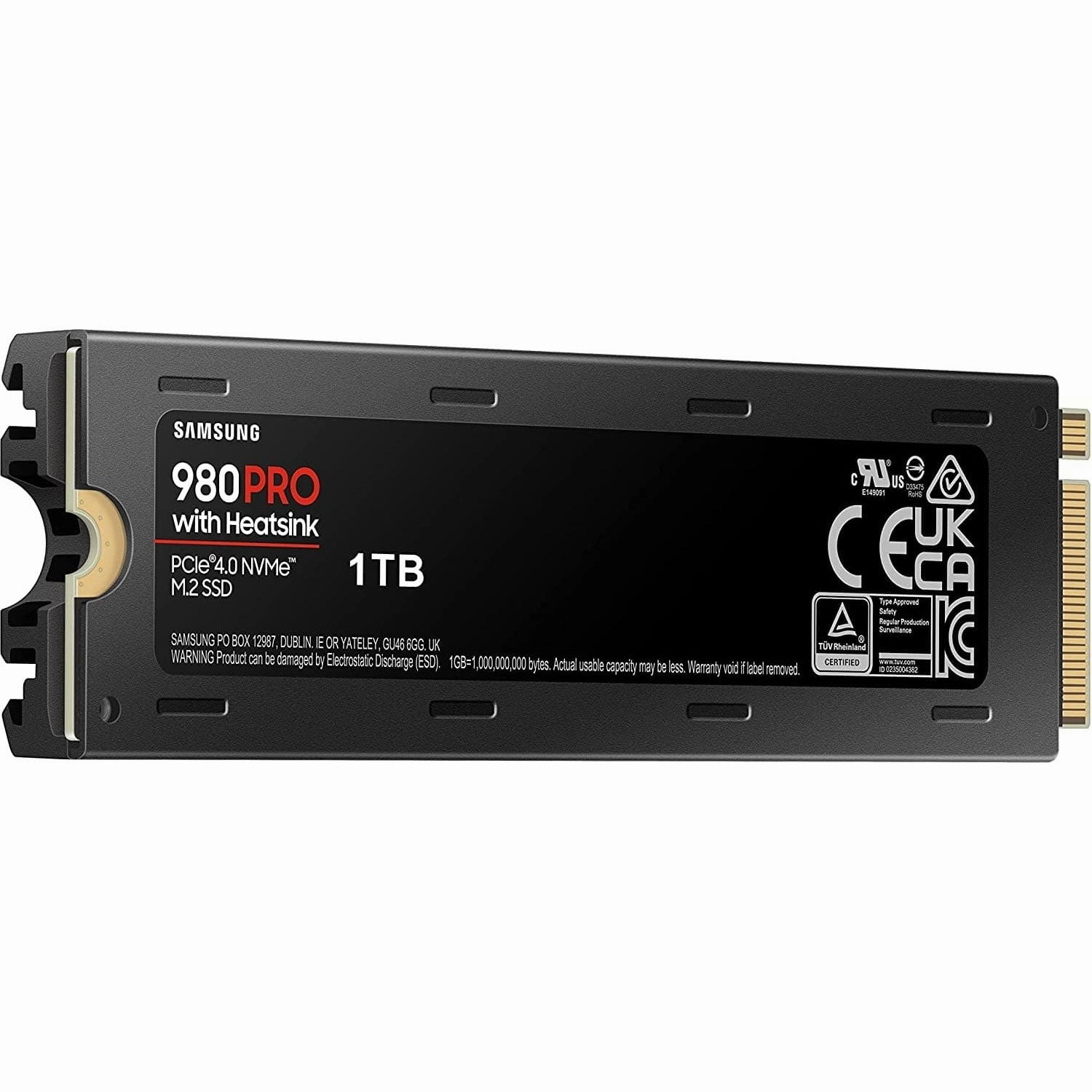Samsung 980 PRO with Heatsink 1TB SSD for PS5 & PC