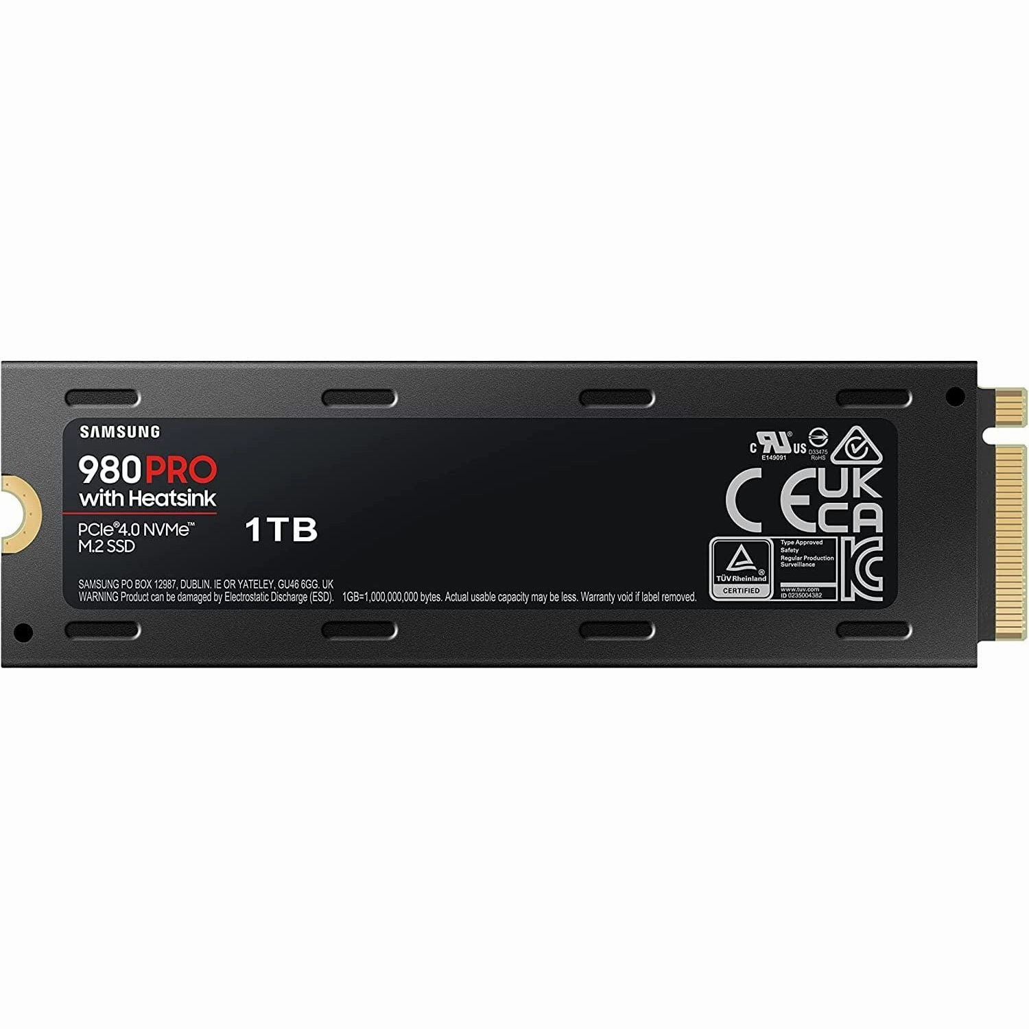 Samsung 980 PRO with Heatsink 1TB SSD for PS5 & PC