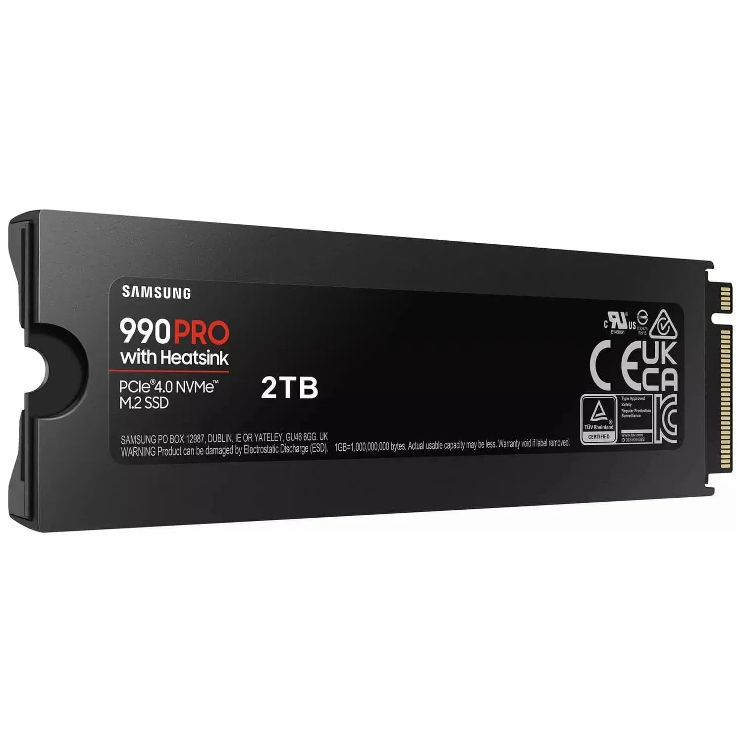 Samsung 990 PRO Heatsink 2TB SSD for PC & PS5