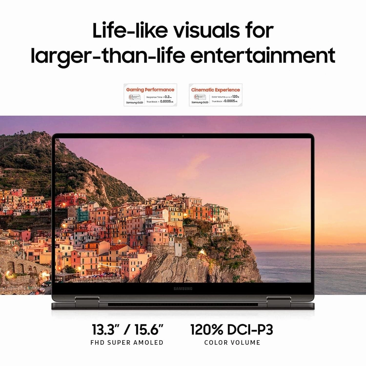 Samsung Book 3 360 Laptop - 13.3" Touchscreen, Intel Core i7, 16GB RAM, 512GB SSD, Graphite
