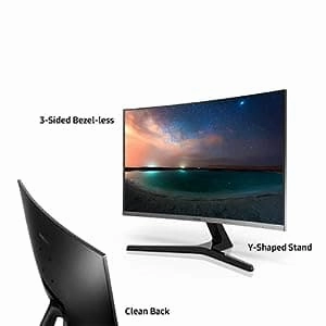 Samsung (C27R500FHR) - 27 Inch  Curved LED Monitor - CR50 Series - ?Dark Grey