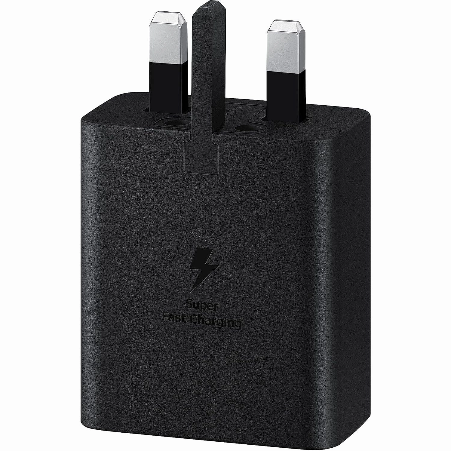 Samsung Galaxy 45W Super Fast Charger 2.0 with USB-C to C Cable, Black