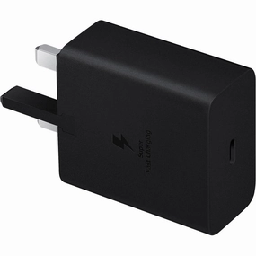 Samsung Galaxy 45W Super Fast Charger 2.0 with USB-C to C Cable, Black nintendo switch accessories, buy nintendo switch, best switch games