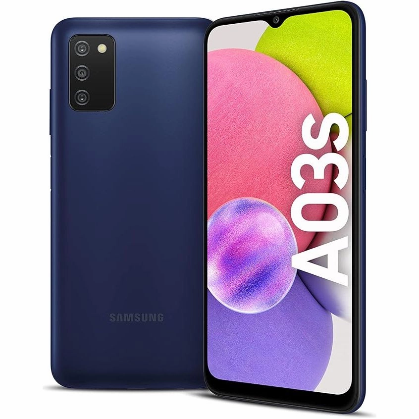 Samsung Galaxy A03s 4G 32 GB Storage 3GB RAM Dual Sim - Blue - Unlocked - International Model mobile phones,smartphones,android phones,iphone
