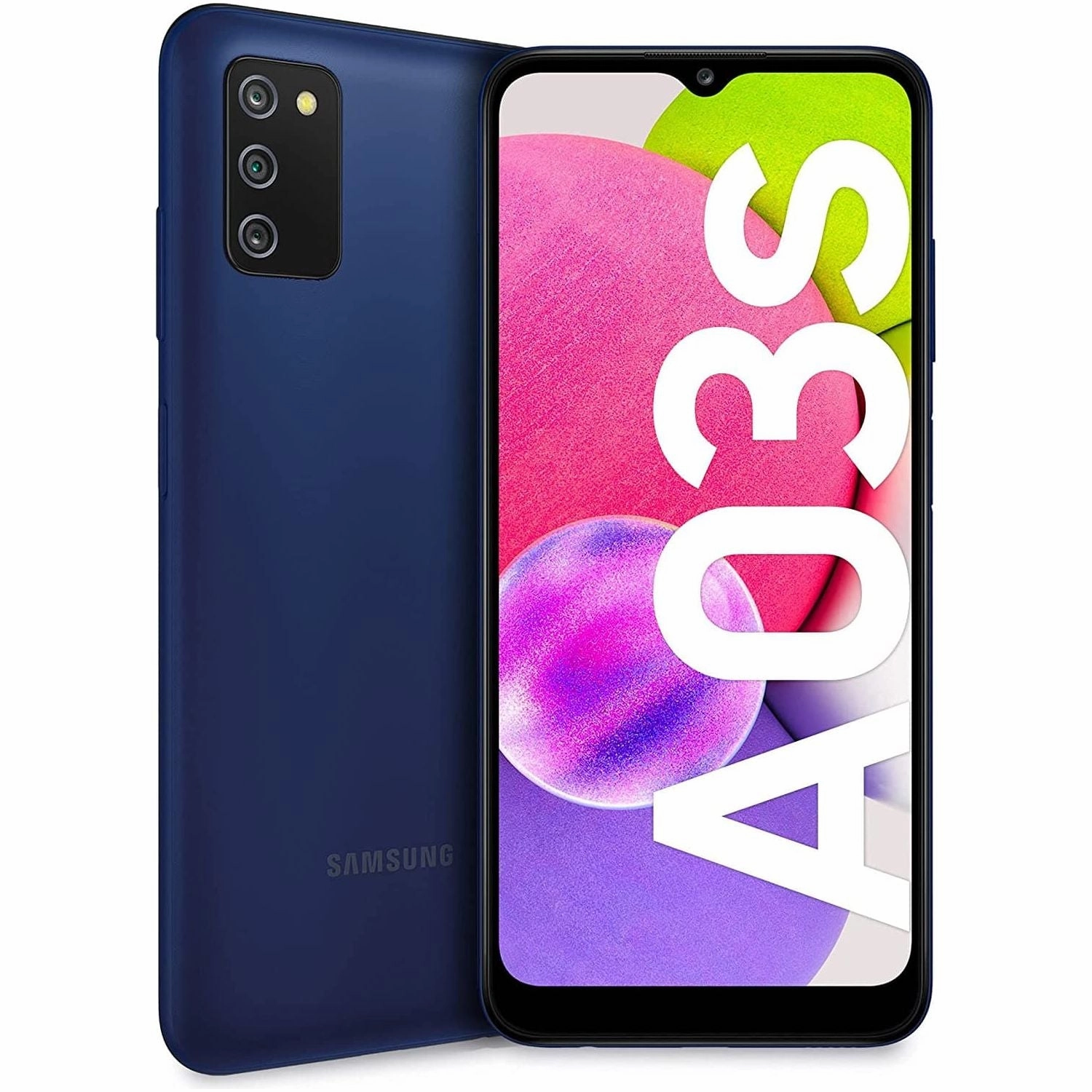 Samsung Galaxy A03s 4G  32 GB Storage 3GB RAM Dual Sim - Blue - Unlocked - International Model unlocked phones,budget smartphones,cell phone deals,latest mobile phones