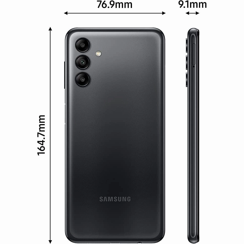 Samsung Galaxy A04s 4G 32GB 3GB Dual SIM Black Unlocked International Model