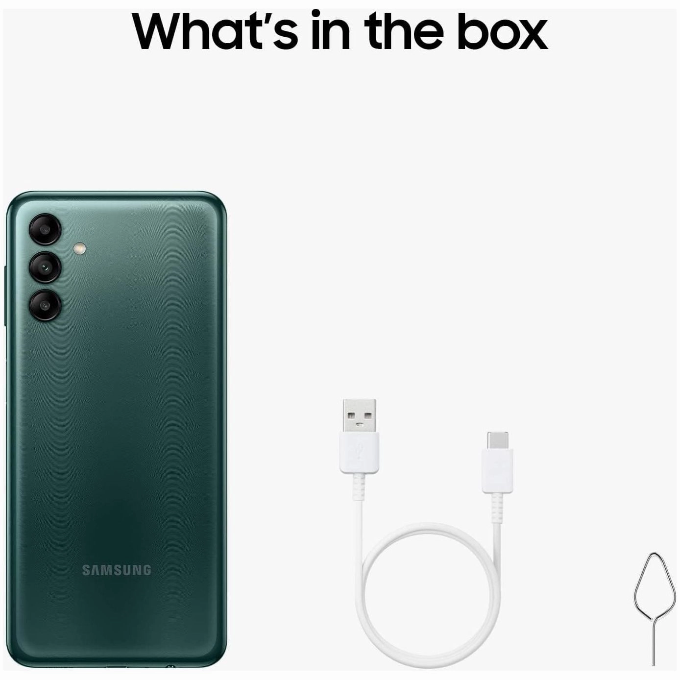 Samsung Galaxy A04s 4G - 64GB Storage - 4GB RAM - Dual Sim - Green - Unlocked - International Model