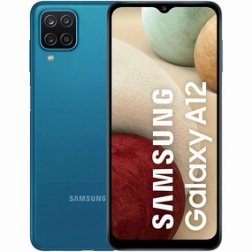 Samsung Galaxy A12 64GB Blue SIM-Free Unlocked Mobile Phone 5g phones,touchscreen phones,refurbished phones,new mobile phones