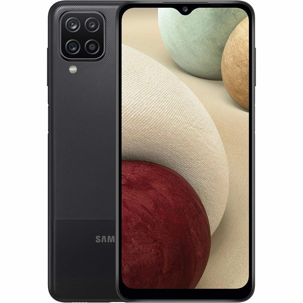 SAMSUNG Galaxy A12 - Smartphone 64GB, 4GB RAM, Dual Sim, Black