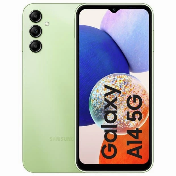 Samsung Galaxy A14 5G, 64GB, 4GB RAM, Dual SIM, Light Green, Unlocked video game consoles,gaming consoles,playstation,xbox