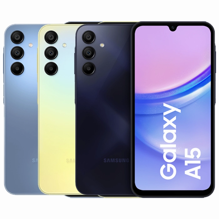 Samsung Galaxy A15 4G 128GB Mobile Phone - Blue - Unlocked International Model