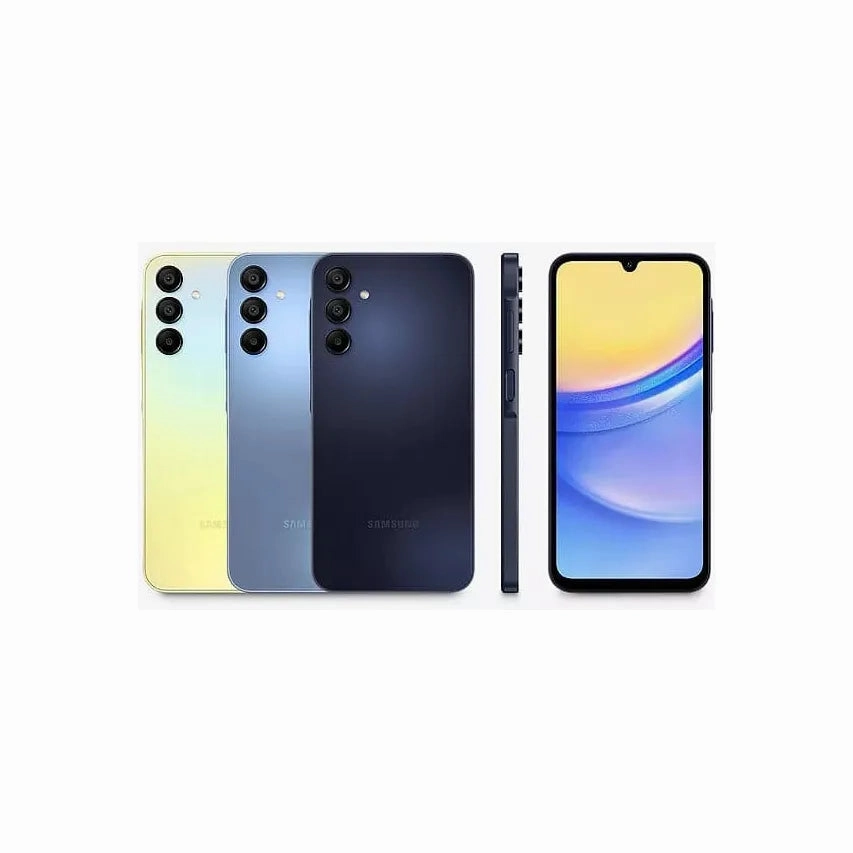 Samsung Galaxy A15 5G 128GB 4GB RAM, Dual SIM, Yellow, Unlocked Smartphone