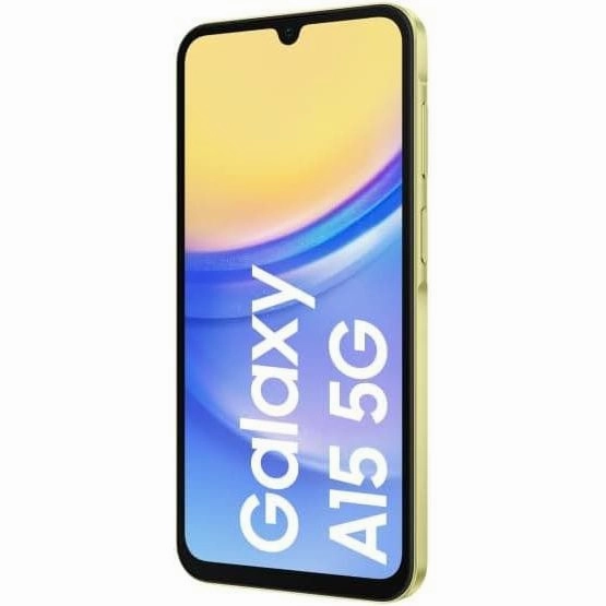 Samsung Galaxy A15 5G 128GB 6GB RAM, Dual Sim, Yellow, Unlocked Smartphone