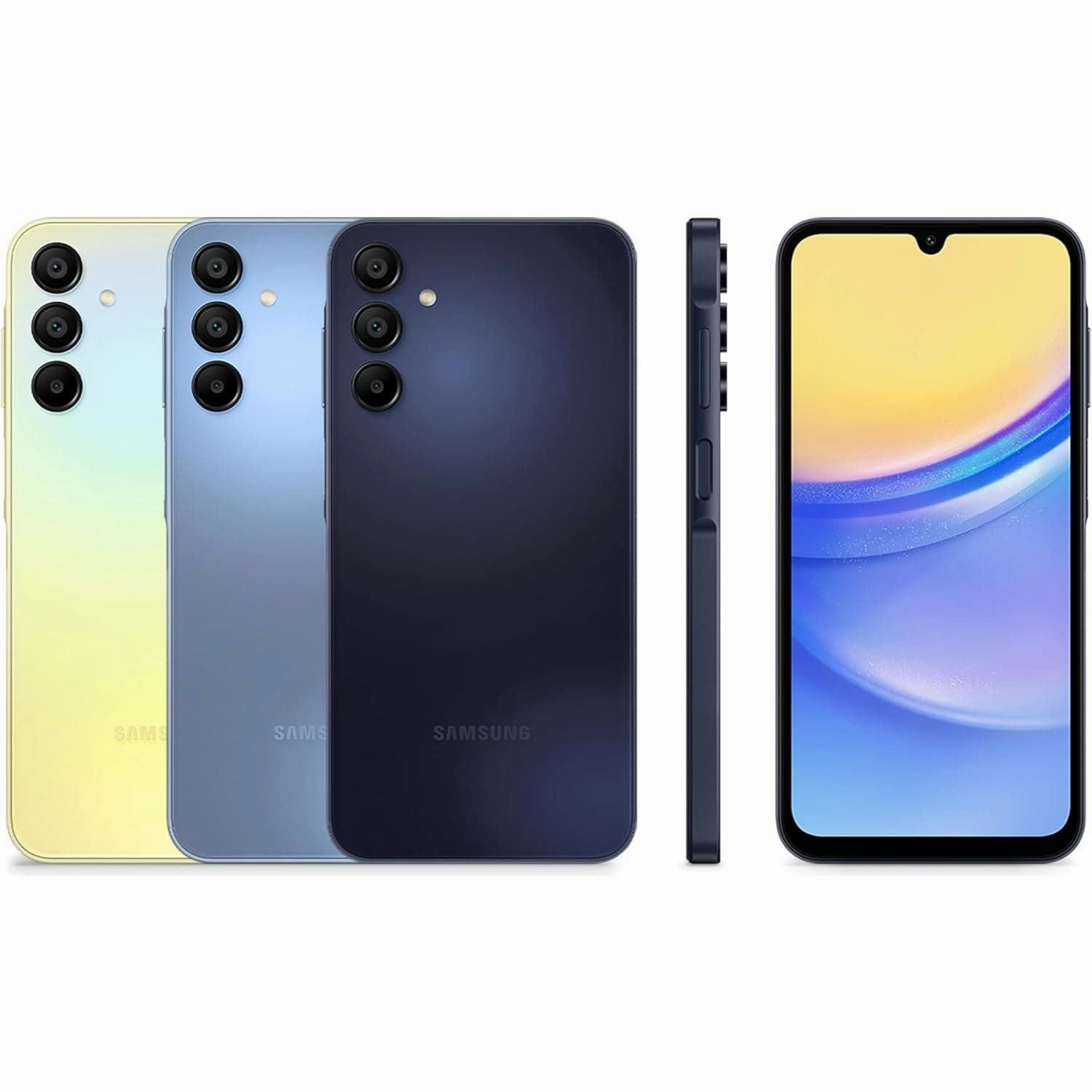 Samsung Galaxy A15 5G, 128GB Storage, 6GB RAM, Dual SIM, Light Blue, Unlocked Smartphone