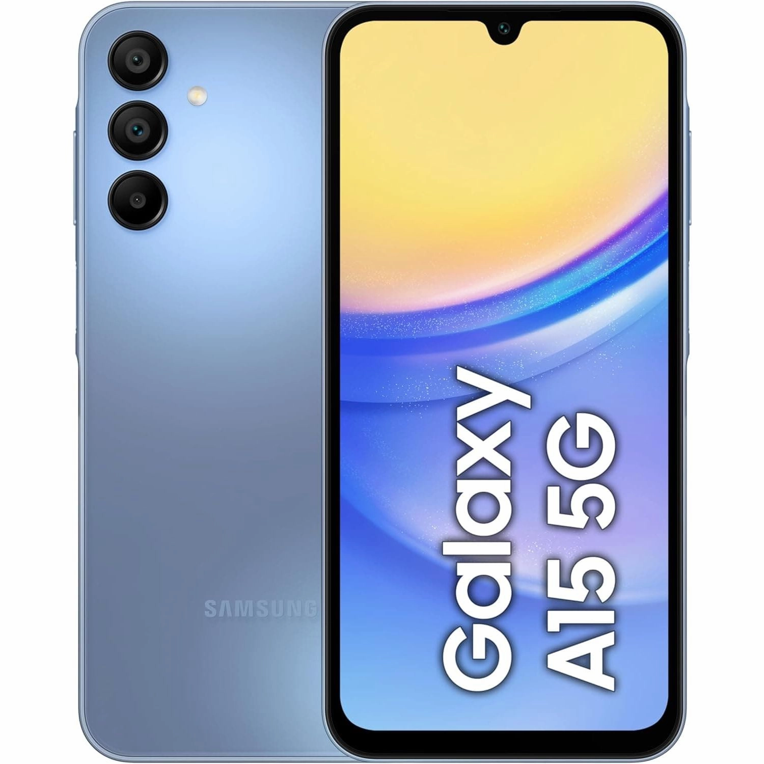 Samsung Galaxy A15 5G, 128GB Storage, 6GB RAM, Dual SIM, Light Blue, Unlocked Smartphone video game consoles,gaming consoles,playstation,xbox