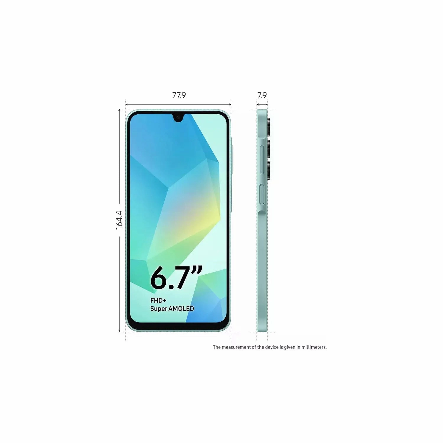 Samsung Galaxy A16 5G - 128GB Storage, 4GB RAM, Light Green, Unlocked