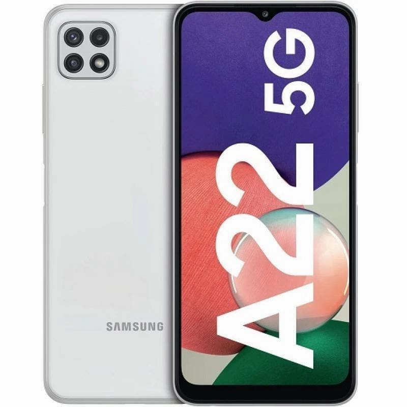 Samsung Galaxy A22 5G 4GB RAM, 128GB Storage 5G White Unlocked  - International Model unlocked phones,budget smartphones,cell phone deals,latest mobile phones
