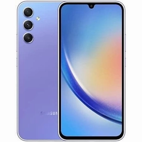Samsung Galaxy A34 5G 128GB 6GB RAM, Dual SIM, Awesome Violet Unlocked Smartphone unlocked phones,budget smartphones,cell phone deals,latest mobile phones