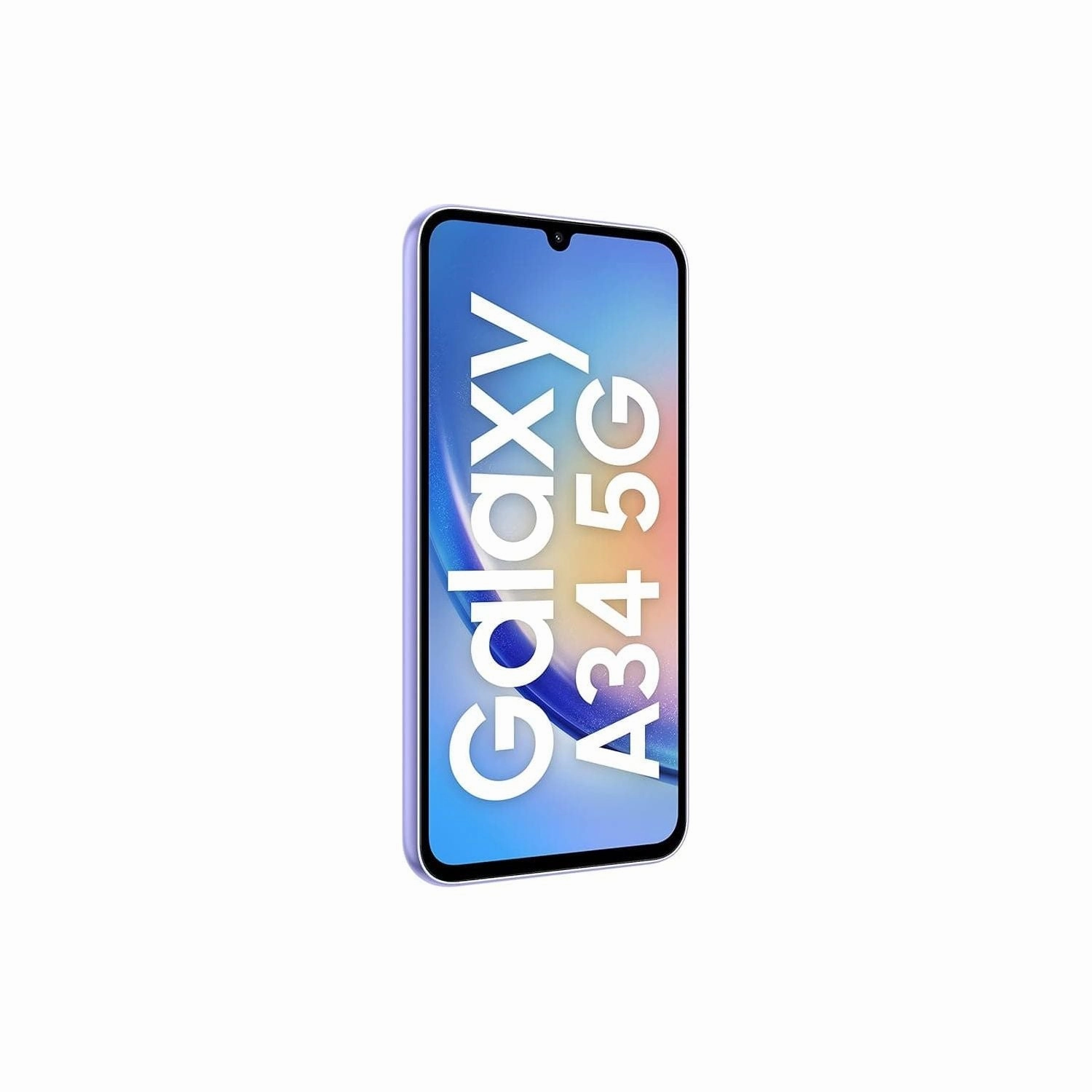 Samsung Galaxy A34 5G 128GB 6GB RAM, Dual SIM, Awesome Violet Unlocked Smartphone