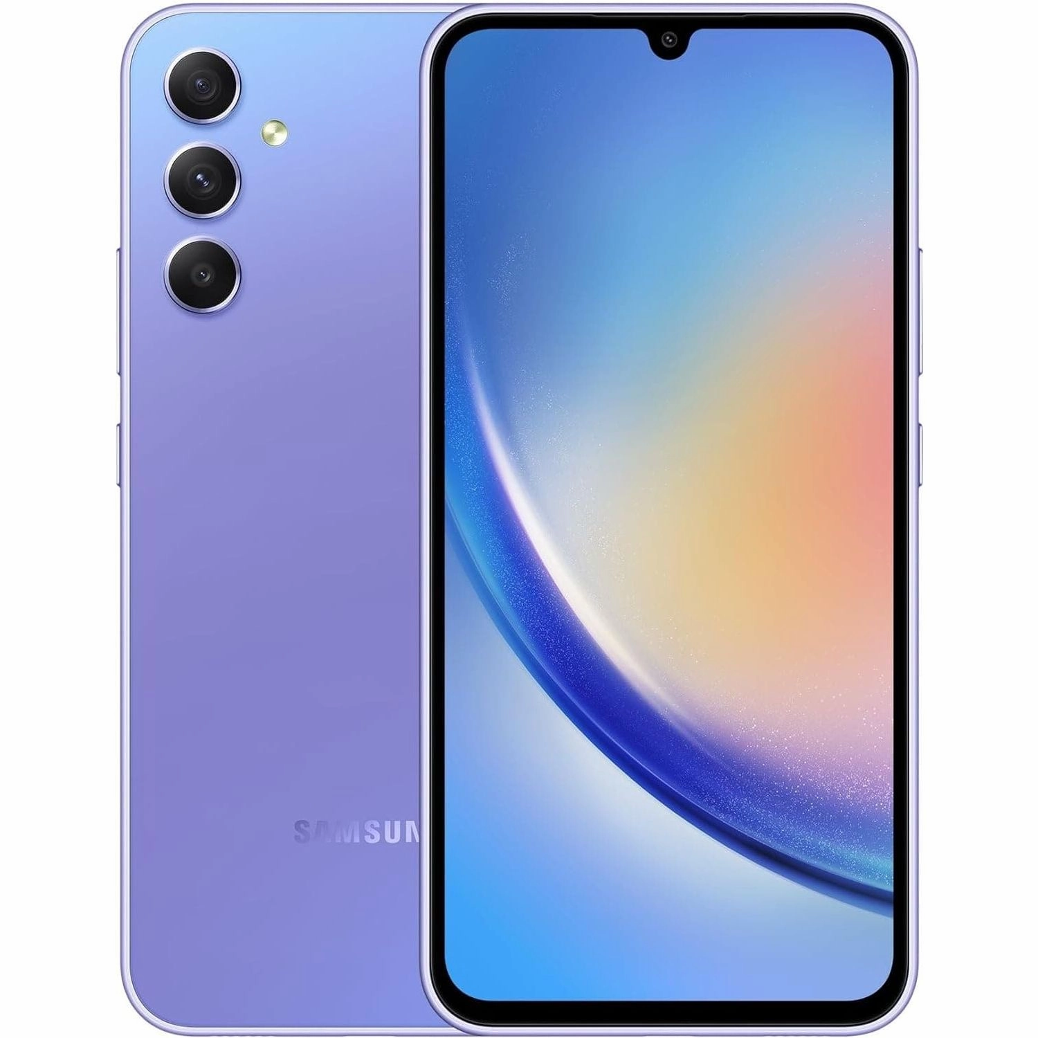 Samsung Galaxy A34 5G 256GB Mobile Phone - Violet