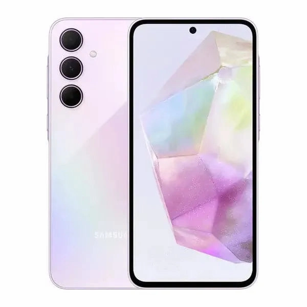 Samsung Galaxy A35 5g 128GB, 6GB RAM Dual Sim, Awesome Lilac- Unlocked - International Model