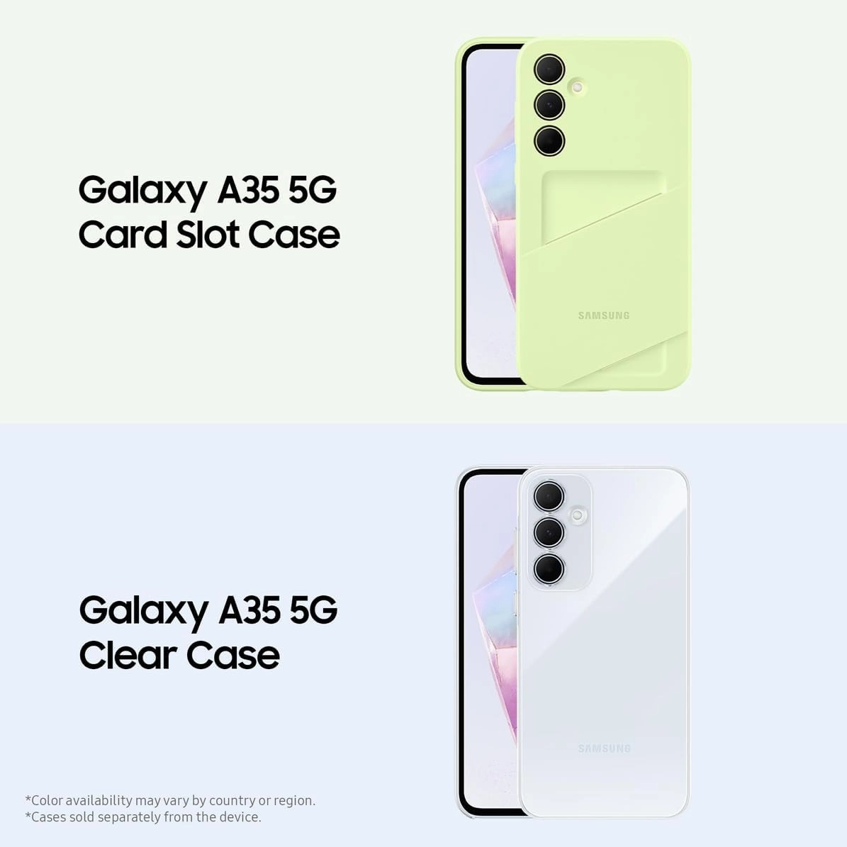 Samsung Galaxy A35 5G 128GB, 8GB RAM, Dual SIM, Awesome Lilac, Unlocked Smartphone
