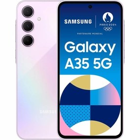 Samsung Galaxy A35 5G 128GB, 8GB RAM, Dual SIM, Awesome Lilac, Unlocked Smartphone video game consoles,gaming consoles,playstation,xbox