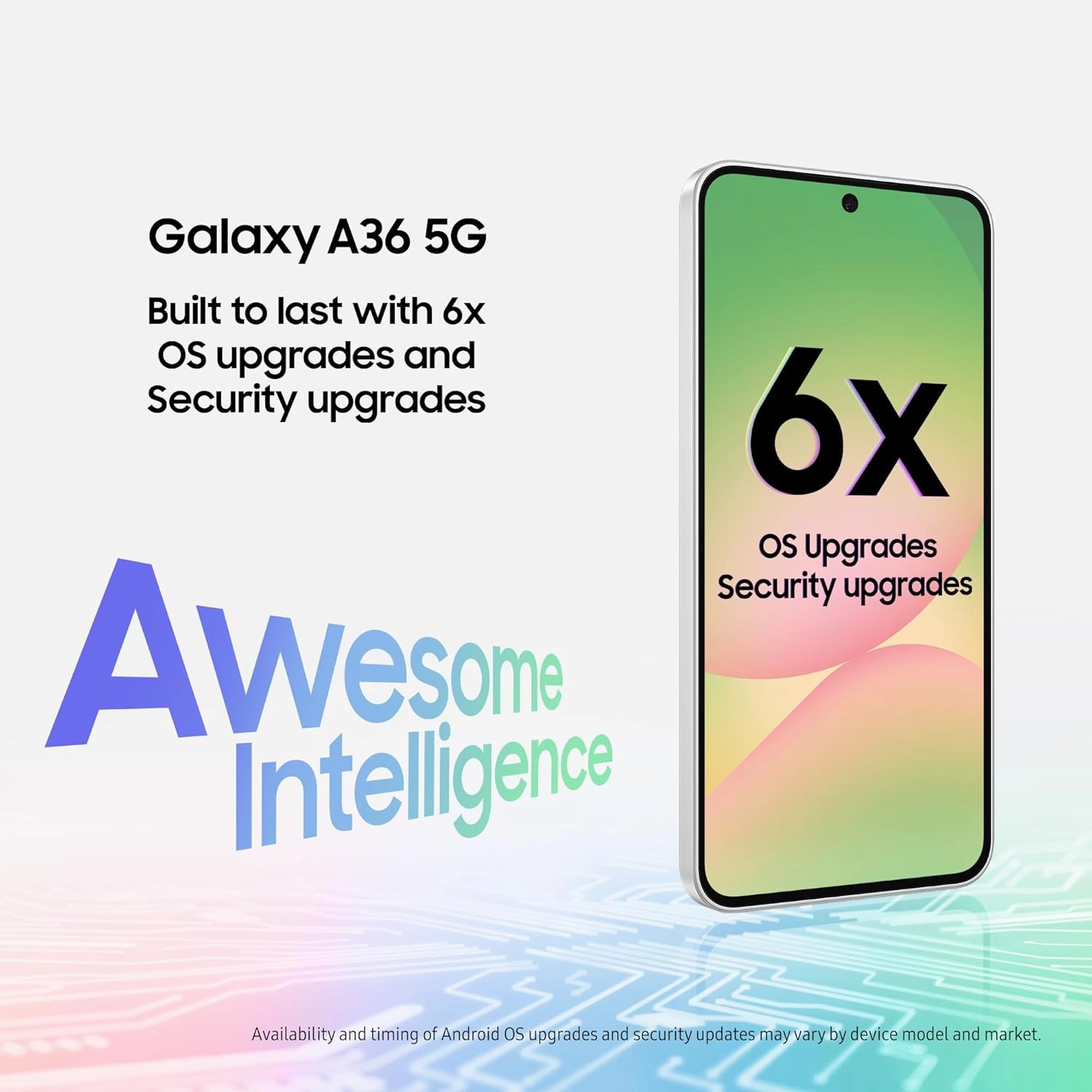 Samsung Galaxy A36 5G 128GB 6GB Black SIM-Free Unlocked Mobile Phone