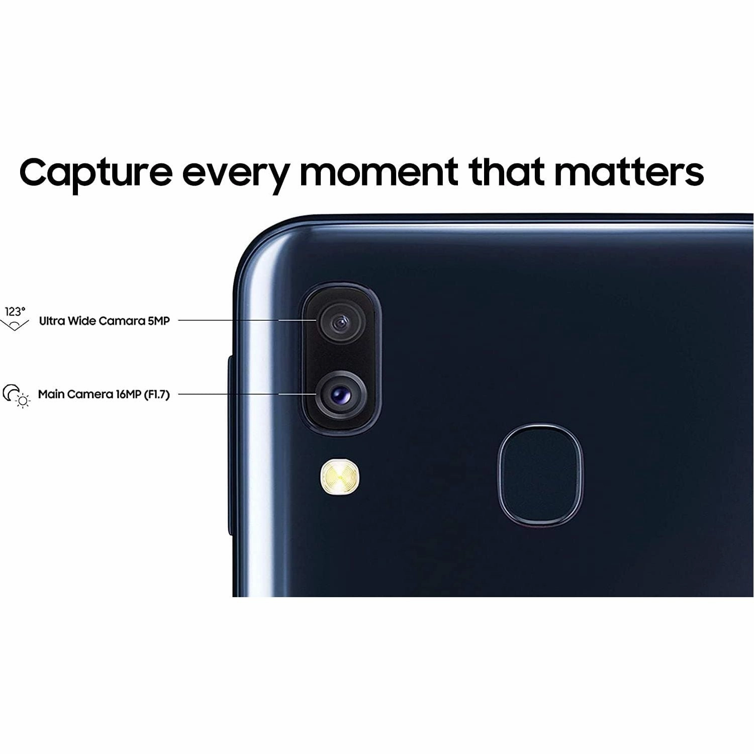 Samsung Galaxy A40 64GB Black Sim-Free Unlocked Mobile Phone