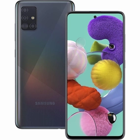 Samsung Galaxy A51 128GB Prism Black SIM-Free Unlocked Mobile Phone mobile phones,smartphones,android phones,iphone