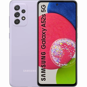 Samsung Galaxy A52s 5G 128GB Awesome Violet Sim-Free Unlocked Mobile Phone unlocked phones,budget smartphones,cell phone deals,latest mobile phones