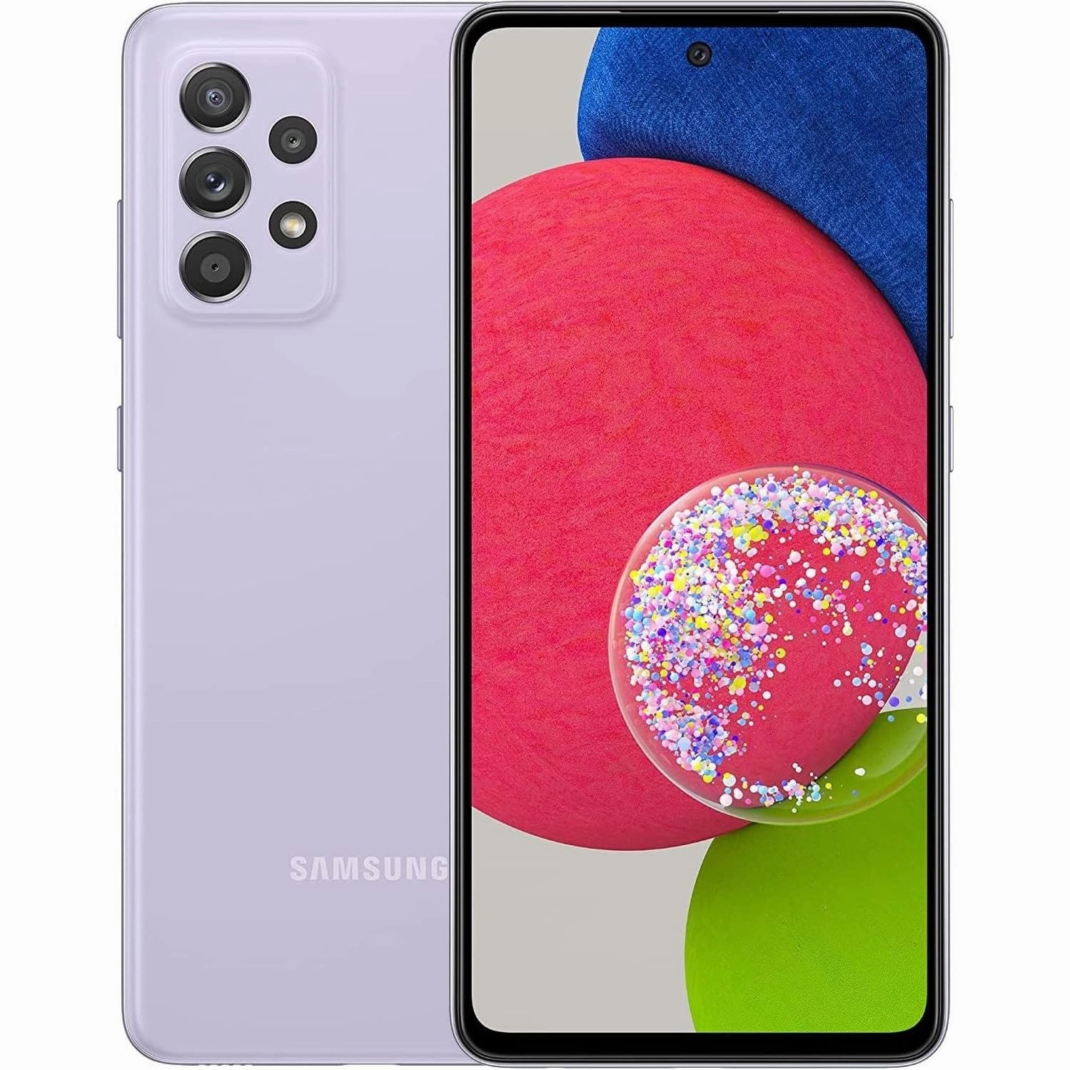 Samsung Galaxy A52s 5G - 128GB Storage, Dual SIM, Awesome Violet, Unlocked mobile phones,smartphones,android phones,iphone