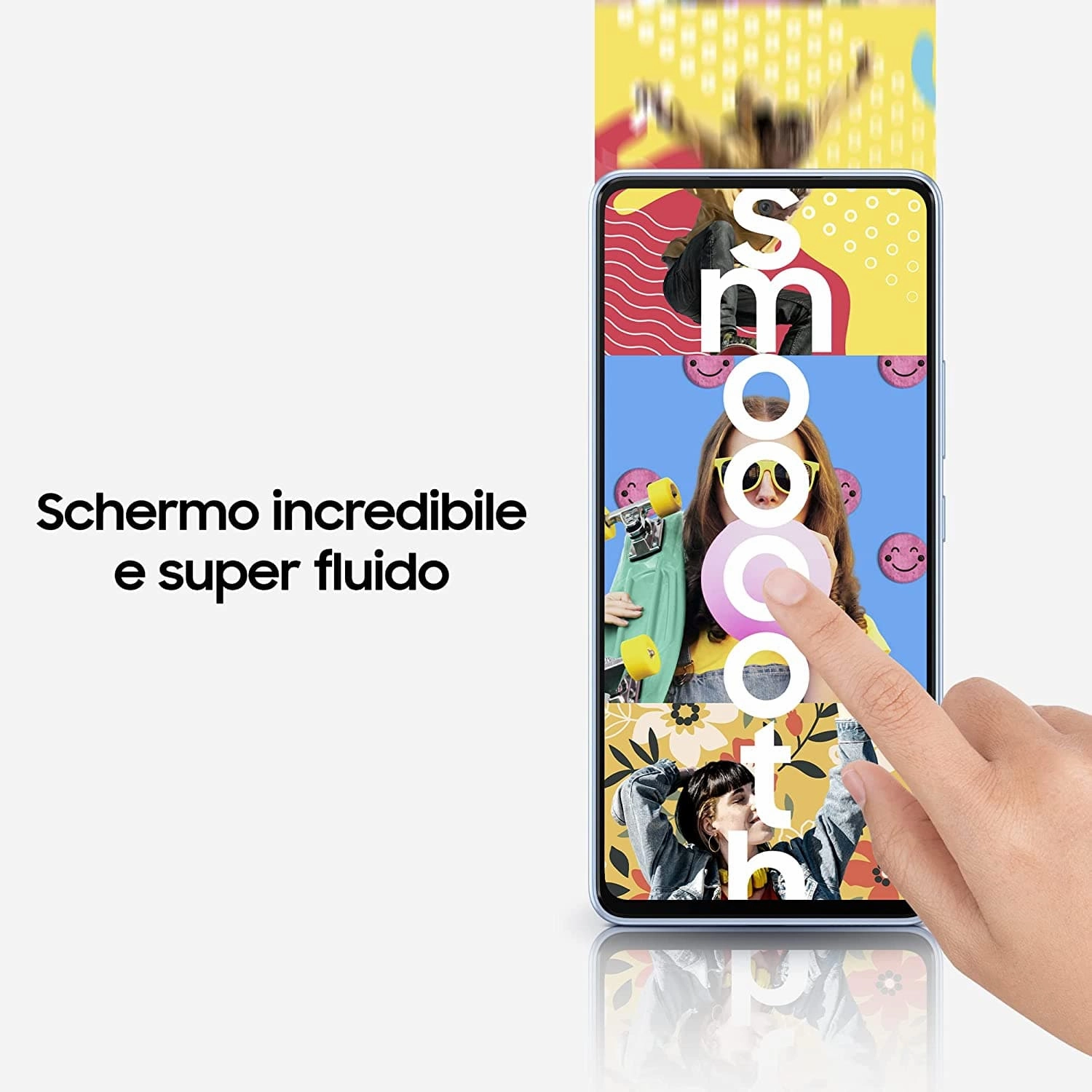 Samsung Galaxy A53 5G 128GB Storage, 6GB RAM Dual Sim, Awesome white Unlocked - International Model