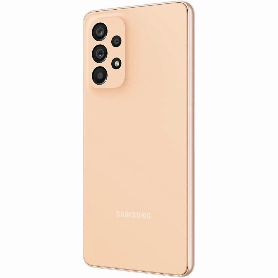 Samsung Galaxy A53 5G Dual SIM 6GB RAM 128 GB Storage Peach- Unlocked