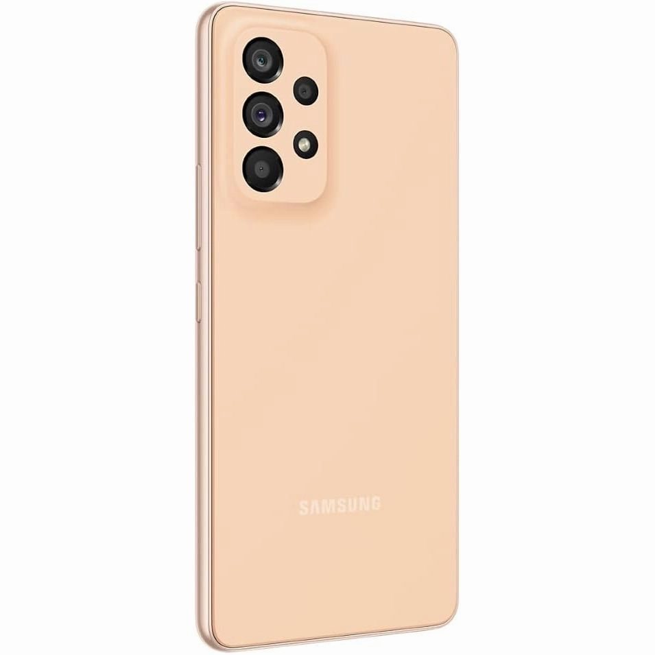 Samsung Galaxy A53 5G Dual SIM 6GB RAM 128 GB Storage Peach- Unlocked