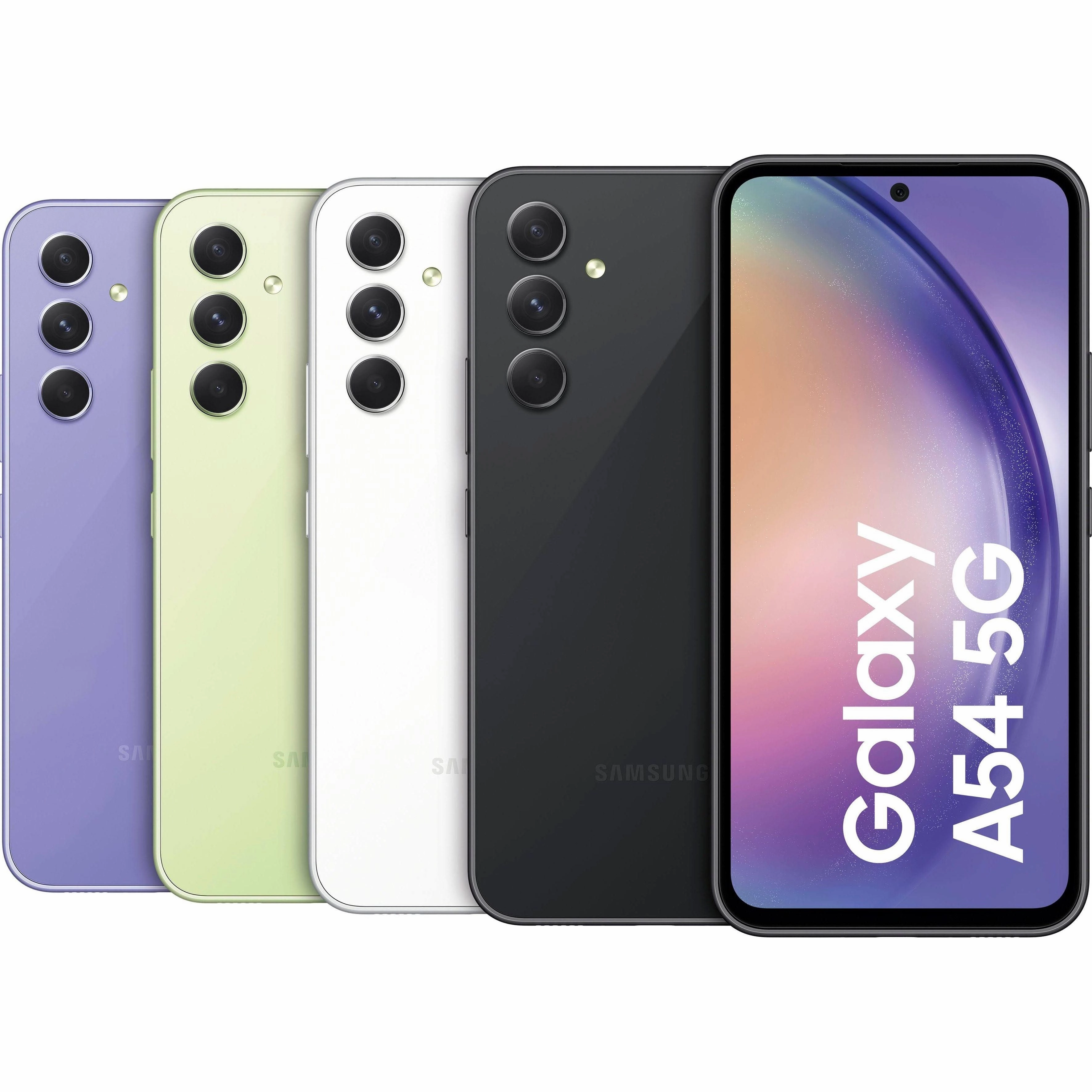 Samsung Galaxy A54 5G, 128GB Storage, 8GB RAM, Awesome Violet, Unlocked, International Model