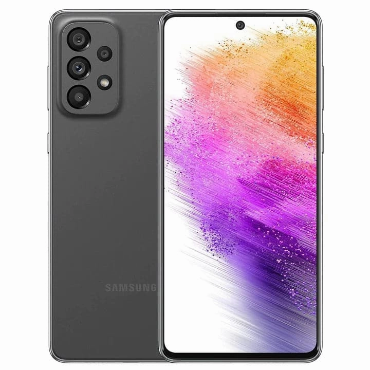 Samsung Galaxy A73 5G 8GB RAM, 128GB Storage, Dual Sim Awesome Grey Unlocked - International Model video game consoles,gaming consoles,playstation,xbox