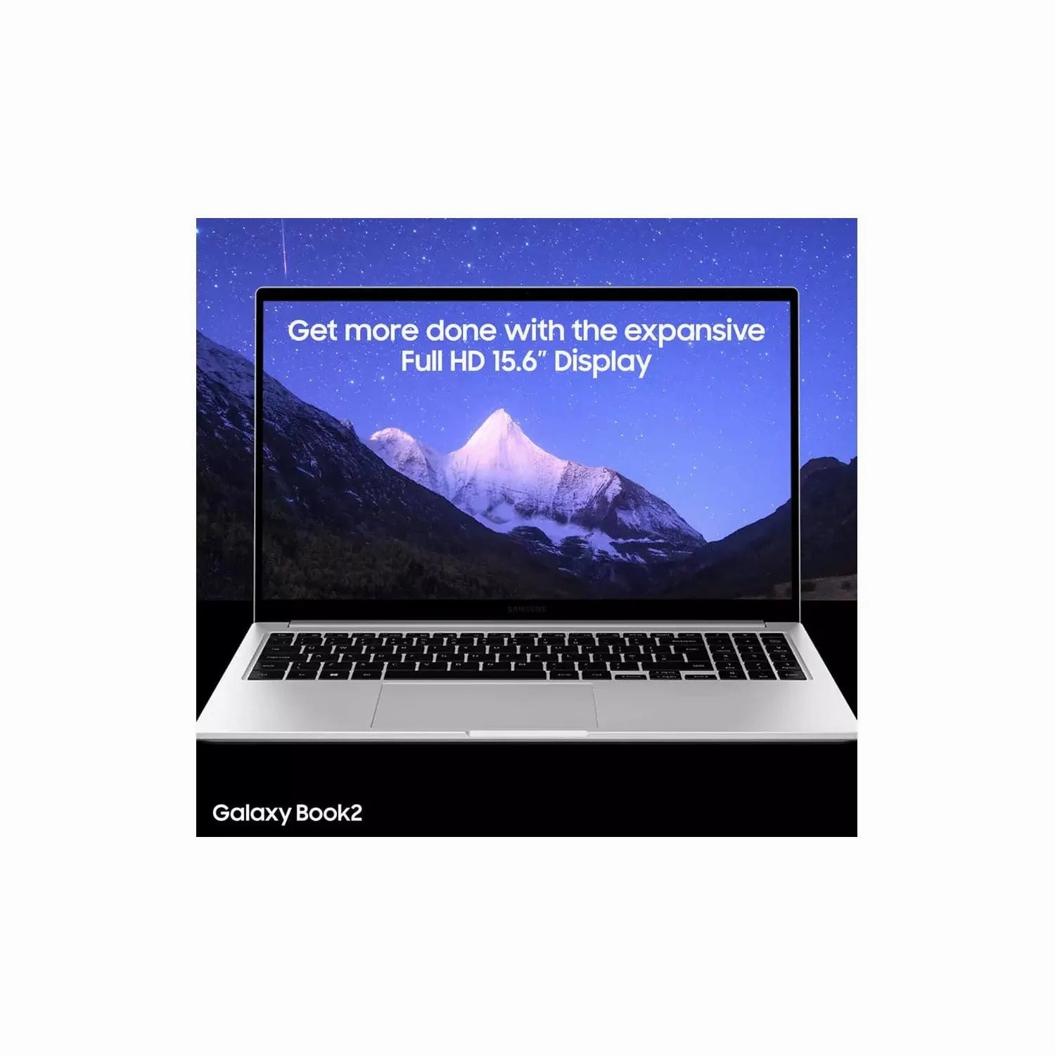Samsung Galaxy Book2 15.6" Laptop  Intel Core i5, 8GB RAM, 256GB SSD, Silver