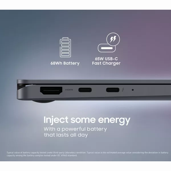 SAMSUNG Galaxy Book4 360 15.6" 2 in 1 Laptop - Intel? Core? 5, 256 GB SSD, Grey