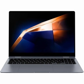 Samsung Galaxy Book4 Pro 360 C 16" Touchscreen Laptop, Intel Core Ultra 7, 16GB RAM, 512GB SSD - Moonstone Grey computer monitors, 4k monitor for work, gaming monitors sale