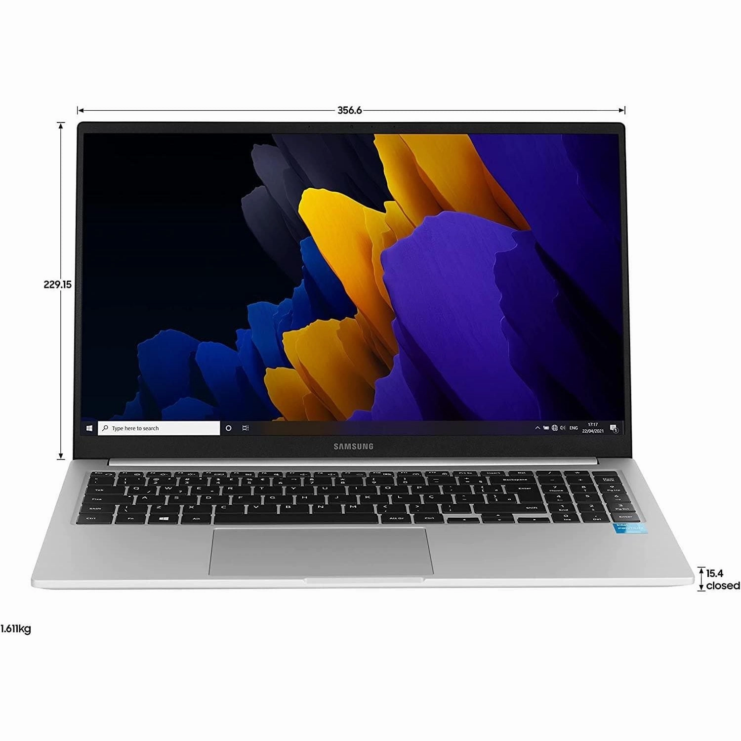 Samsung Galaxy Book 15.6" Laptop - Intel? Core? i5, 8GB, 256 GB SSD, Mystic Silver
