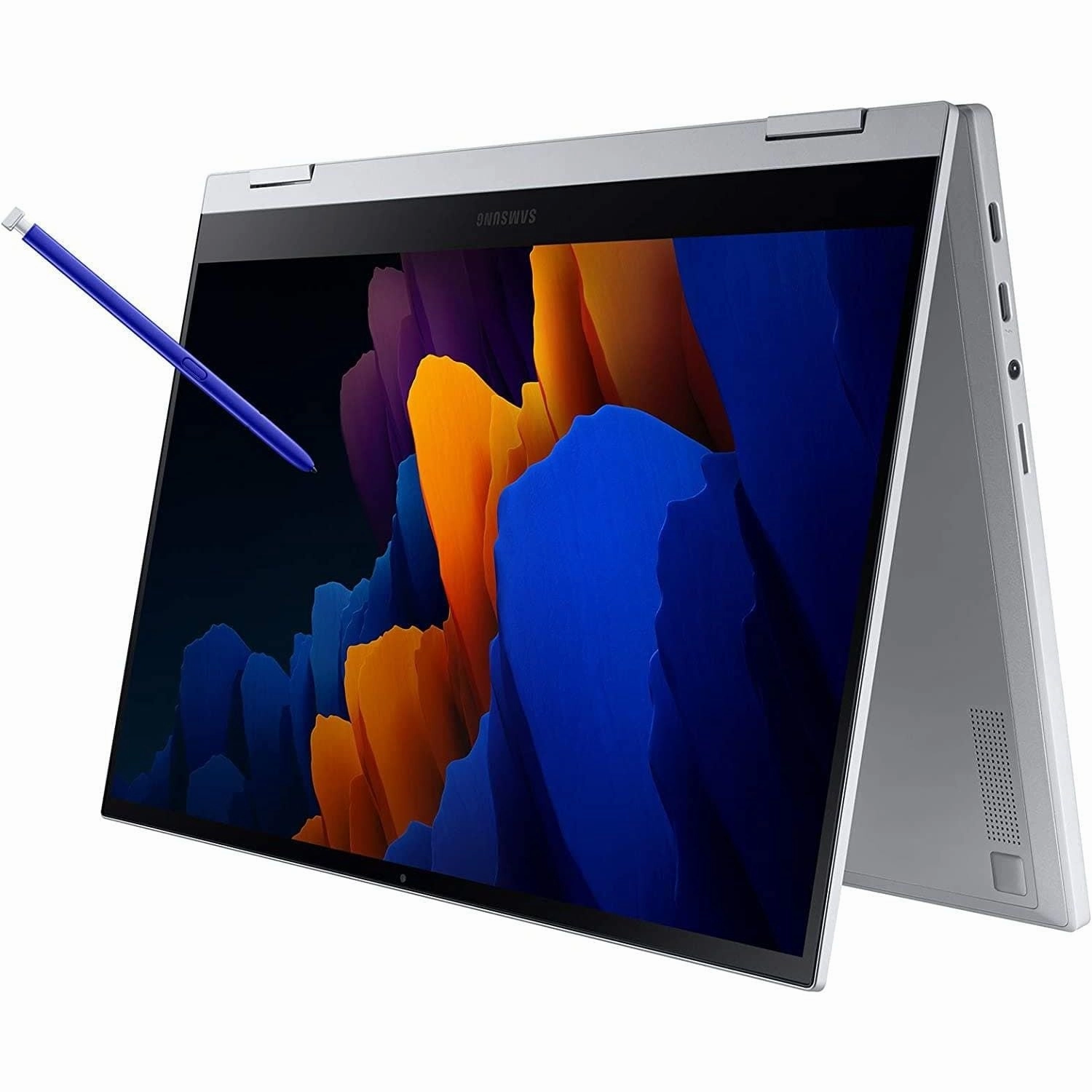 Samsung Galaxy Book Flex2 5G 13.3" Intel Core i7-1165G7, 8GB, 512GB, Touchscreen Laptop - Royal Silver