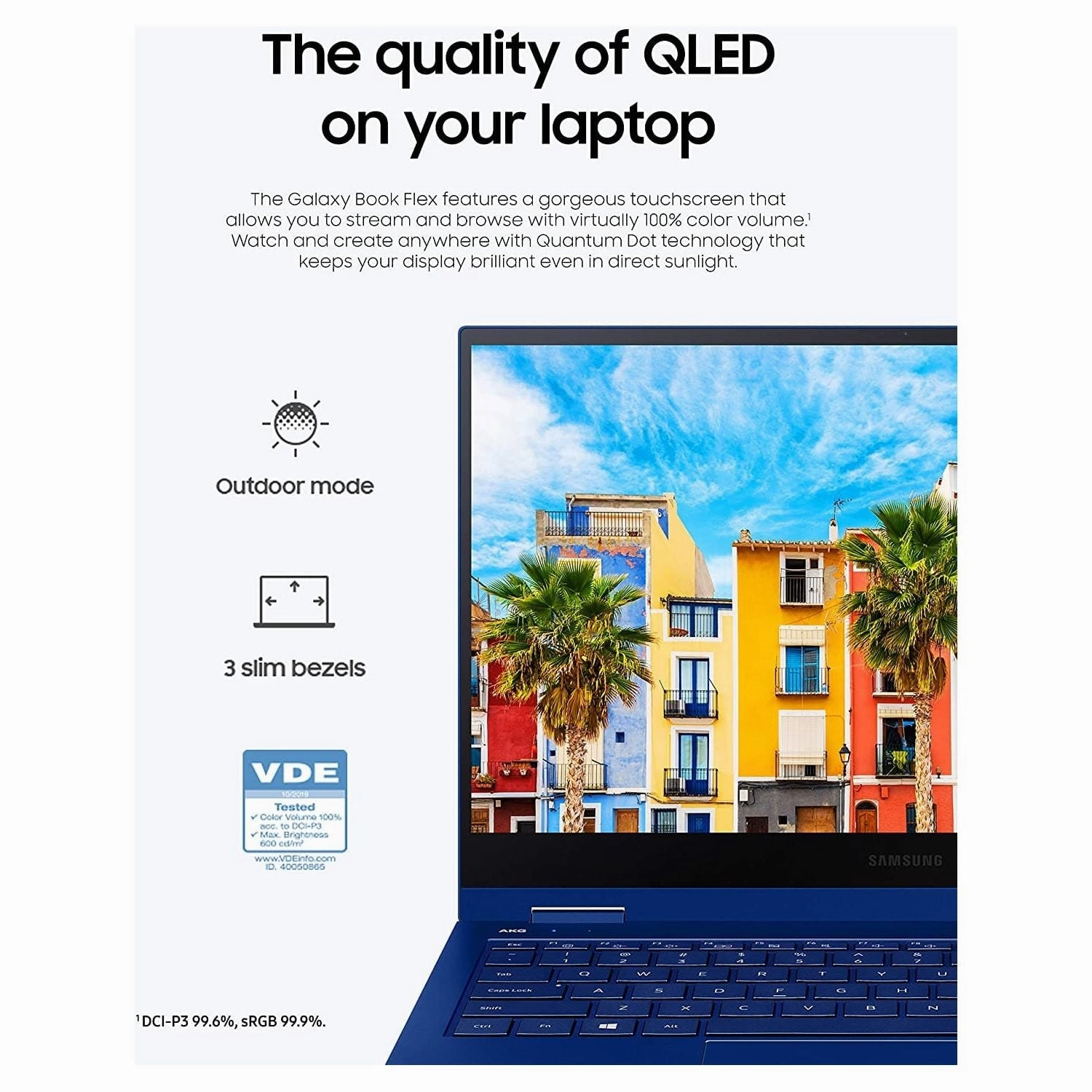 Samsung Galaxy Book Flex 13.3", Intel Core i7-1065G7 @ 1.30GHz, 8GB RAM 512GB SSD Iris Plus Graphics - Blue