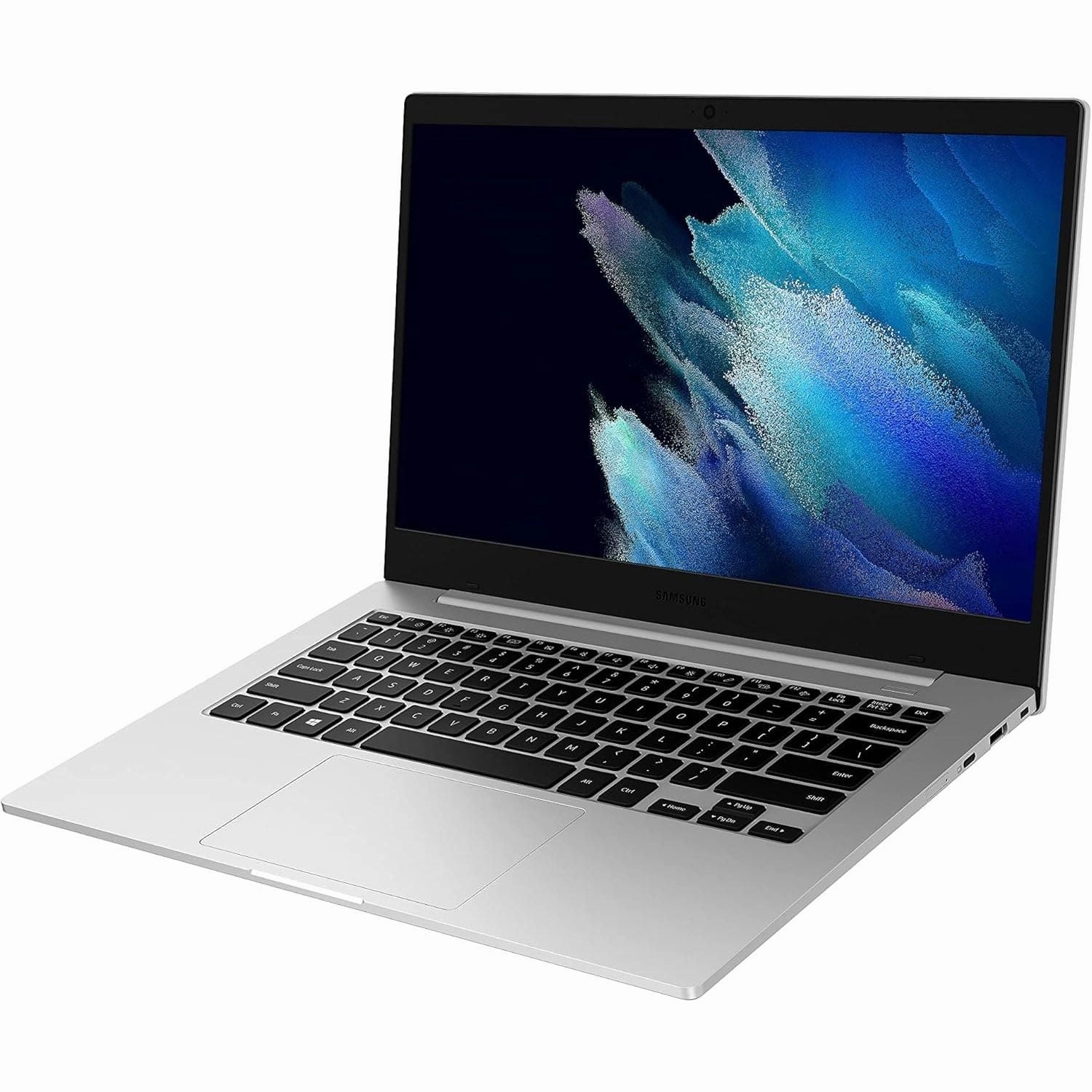Samsung Galaxy Book Go 14" LTE Laptop - 4GB RAM, 128GB Storage, Windows 10 Home, Mystic Silver